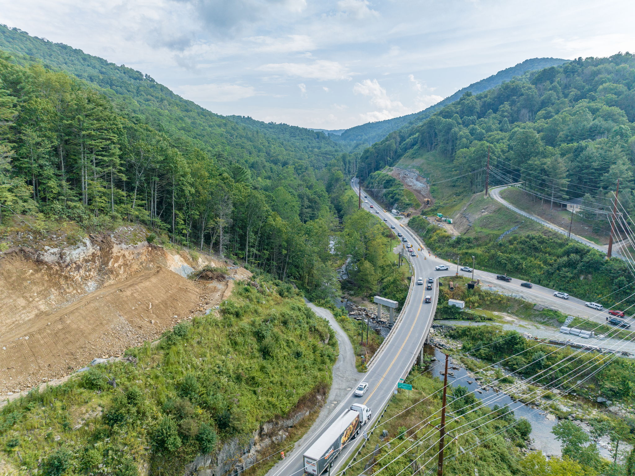 Work Progressing On N.C. 105 Project In Watauga County